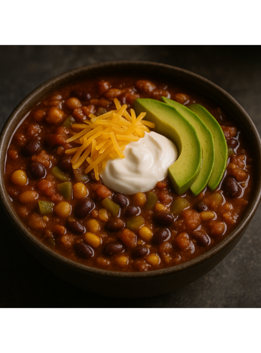 Easy Vegetarian Chili: A Cozy, One-Pot Meal